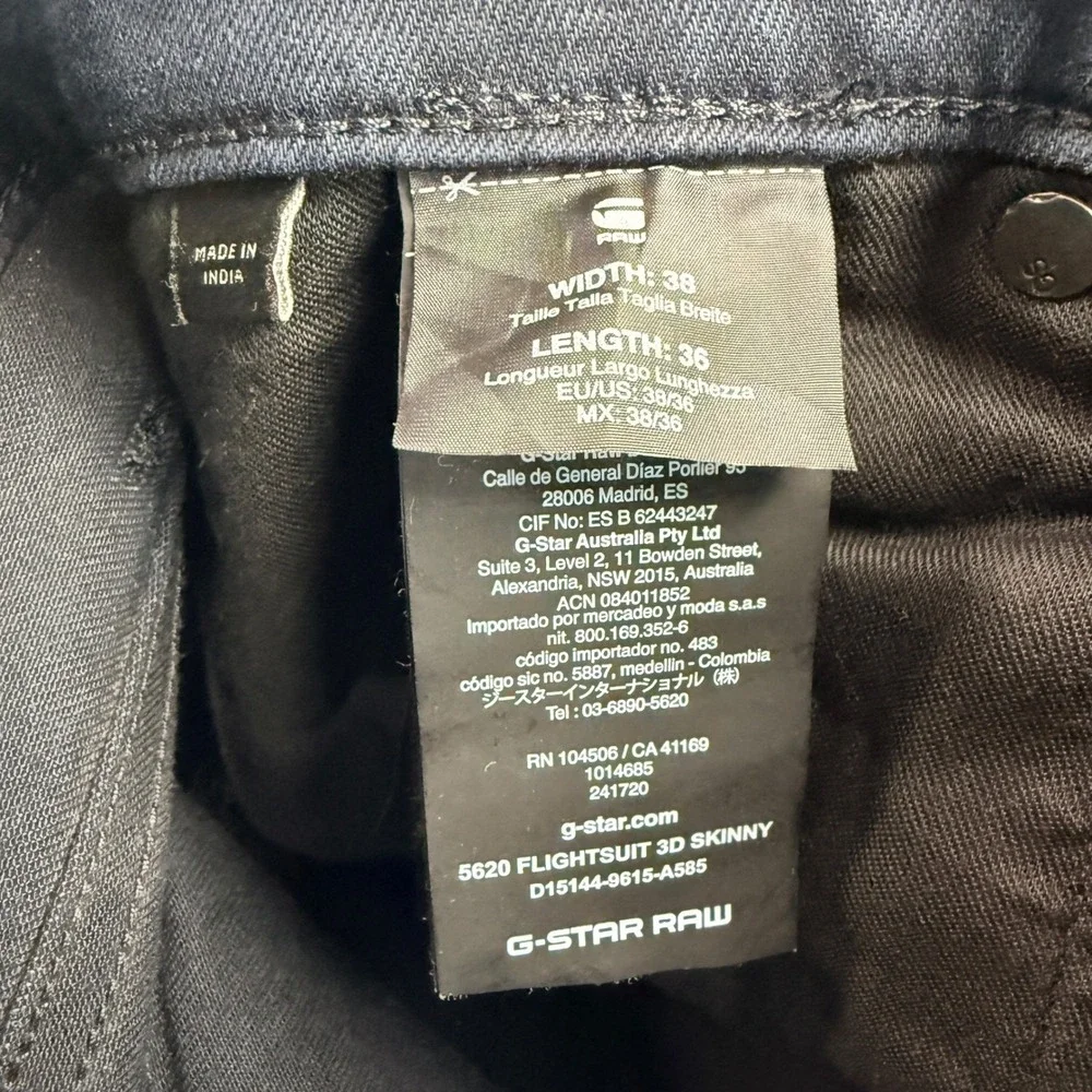G-Star measurements waist